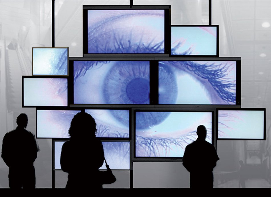 digital signage eye videowall